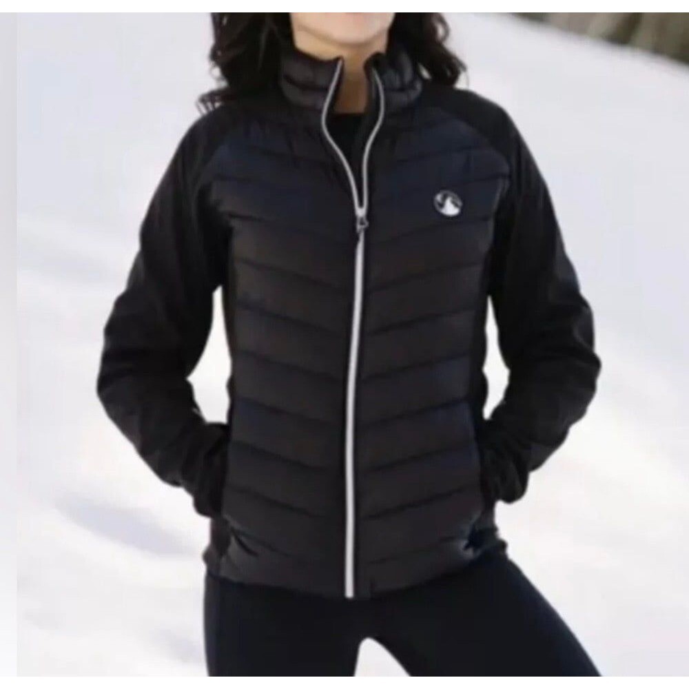 Zyia Active black Whistler Hybrid Puffer Jacket - Picture 2 of 8